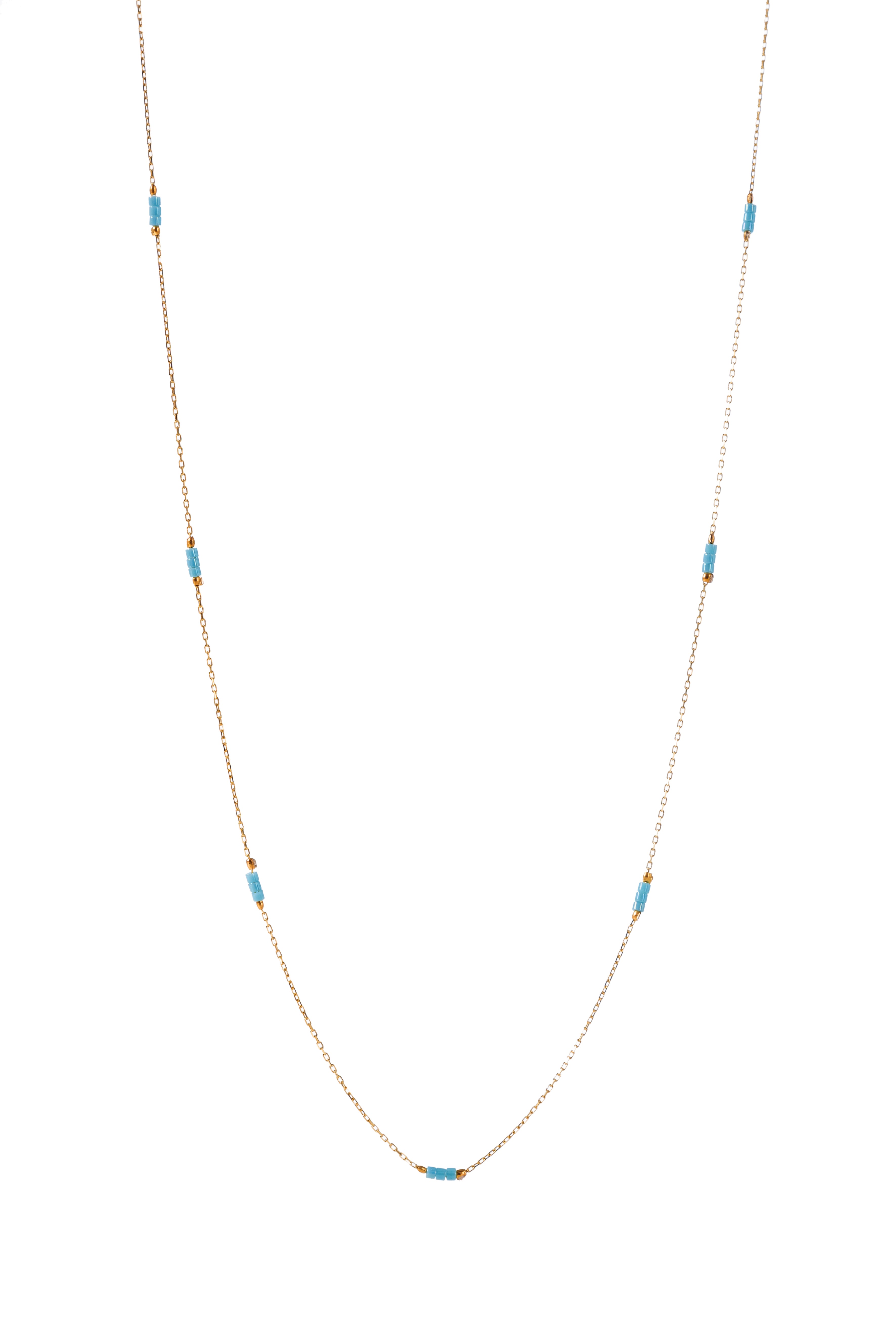 Triple Bead Necklace Long Seyahan