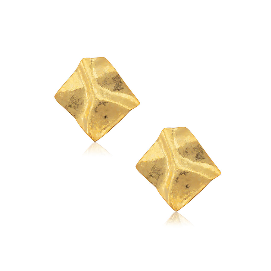 Golden Wave Earrings