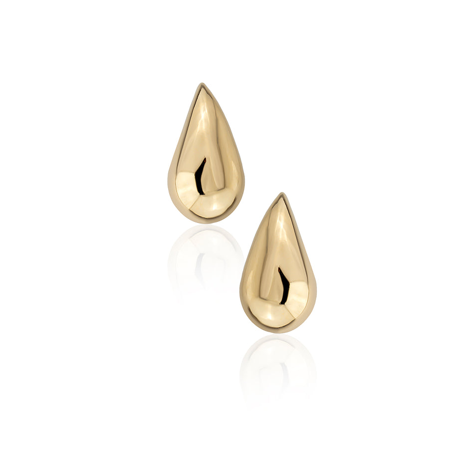 Large Gold Drop Earring