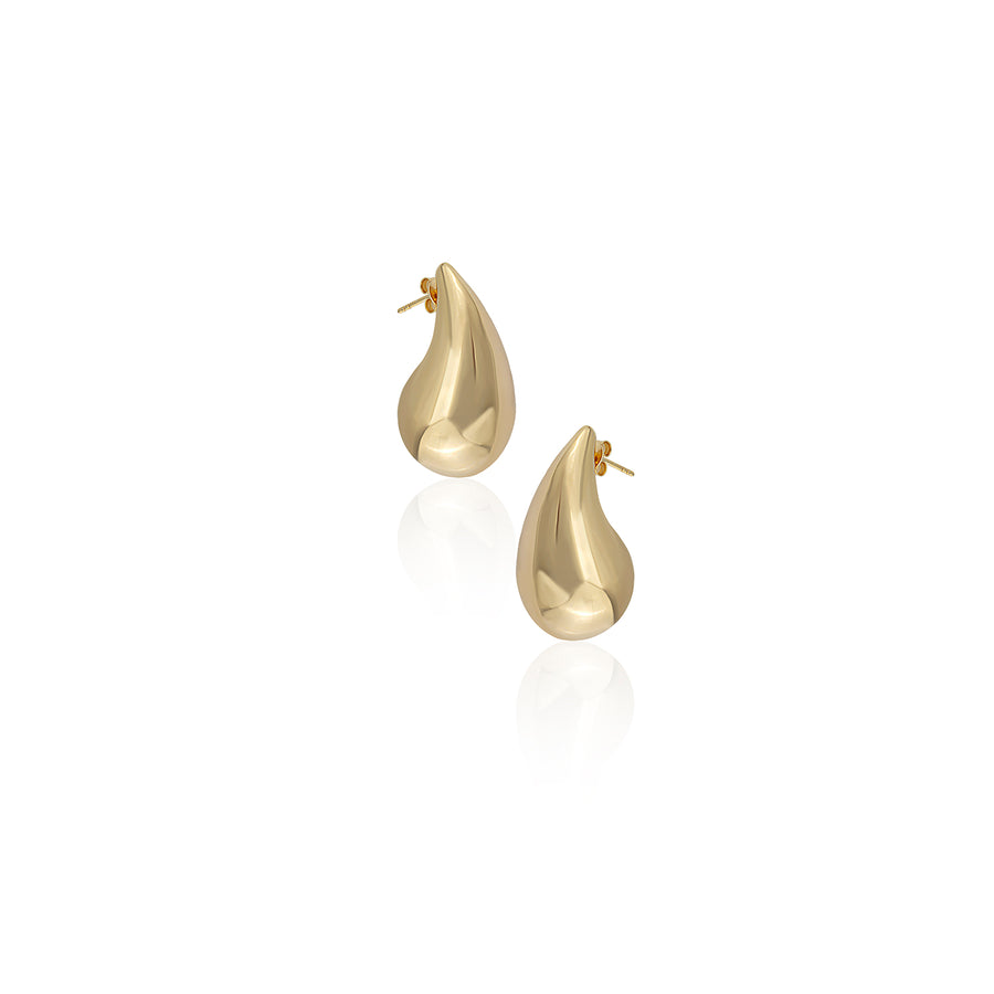 Small Gold Drop Earrings