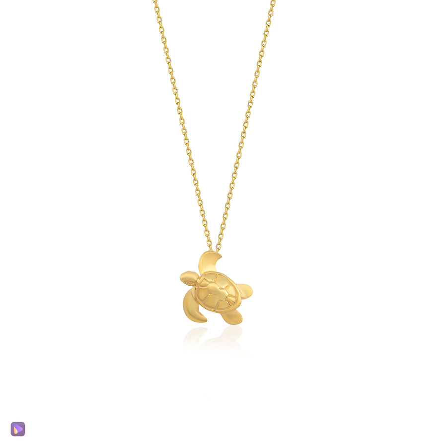 Sterling Silver Turtle Necklace By Martha Jackson Sterling Silver |  notonthehighstreet.com