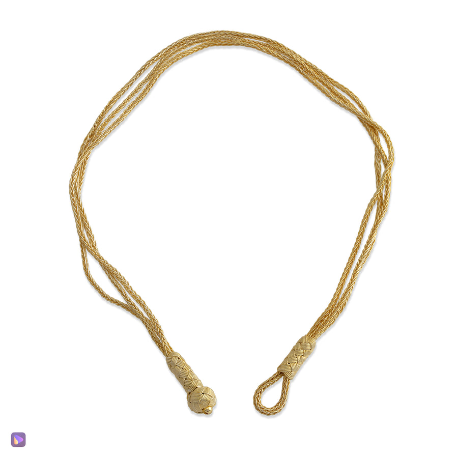 Gold Wrap-Around Bracelet