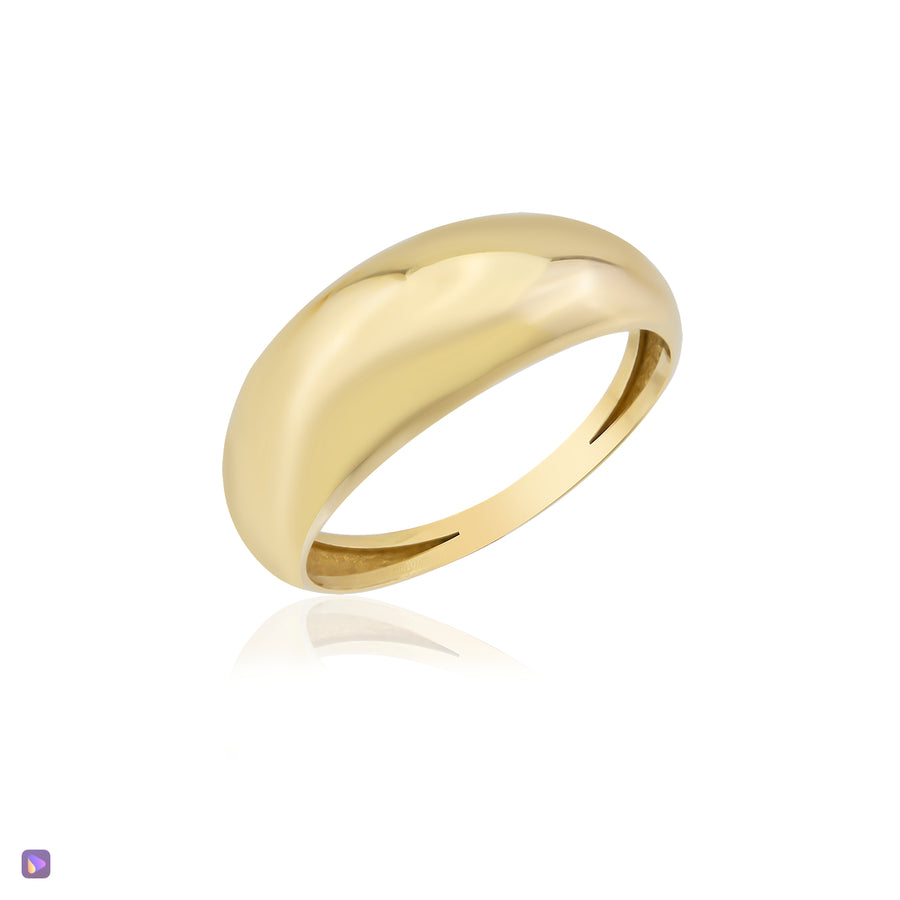 14k Dome Ring