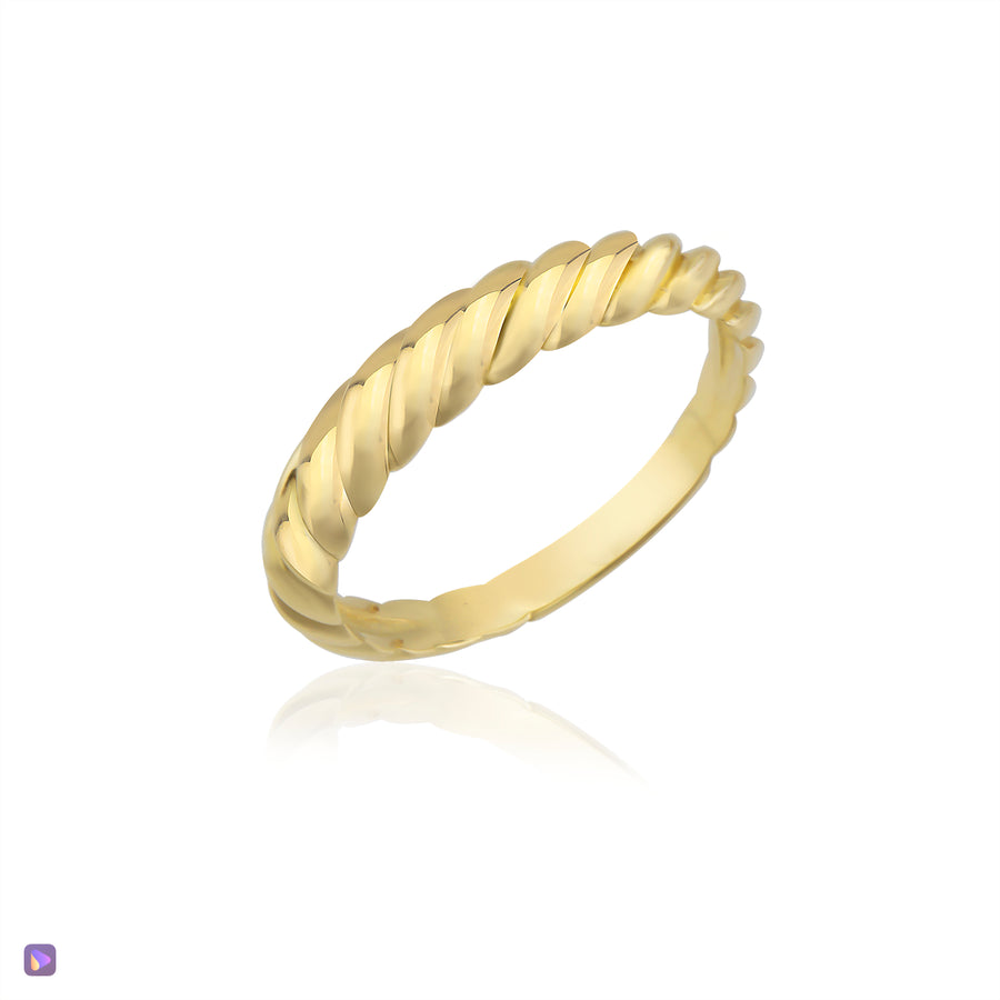 14k Small Diana Ring