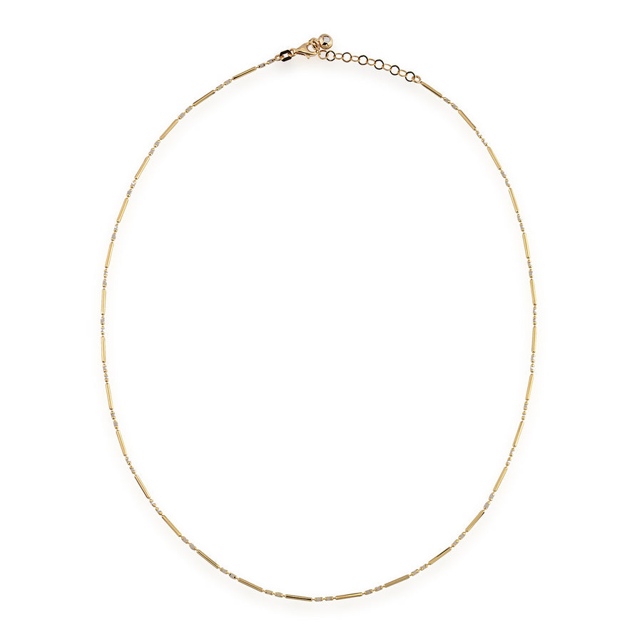 14k Enamel Bead Neckaces