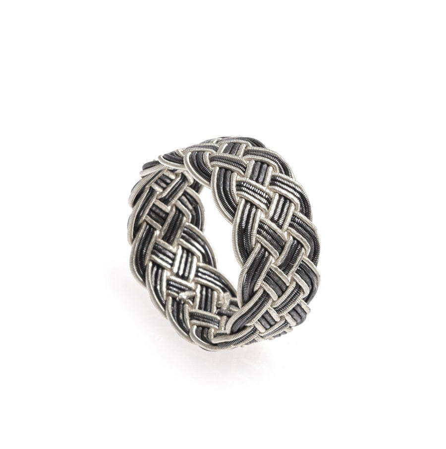 Woven Silver Ring - Sinop