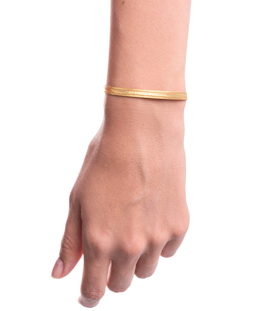 Pontic Bracelet Thin  (gold-plated)