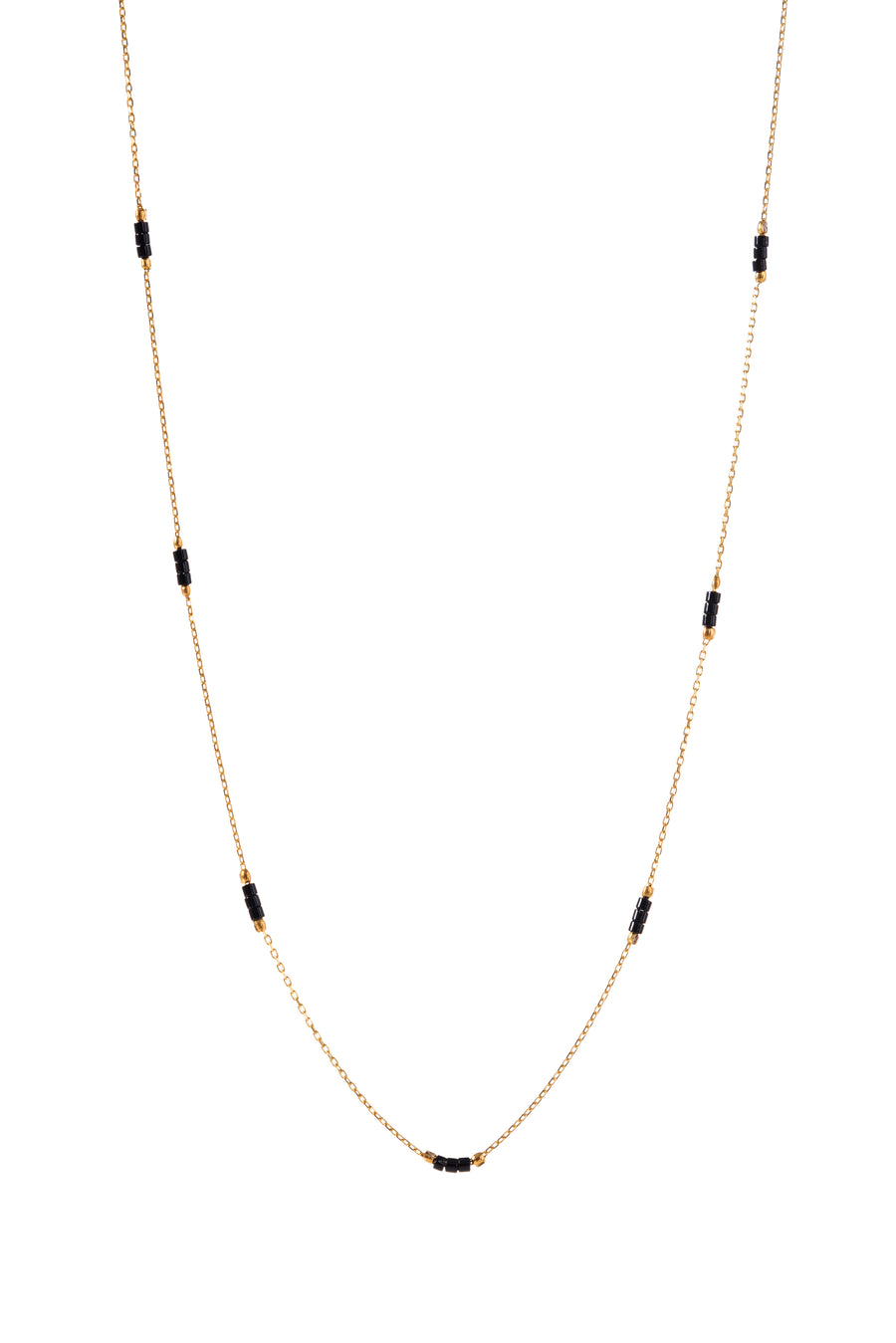 Triple Bead Necklace (short)